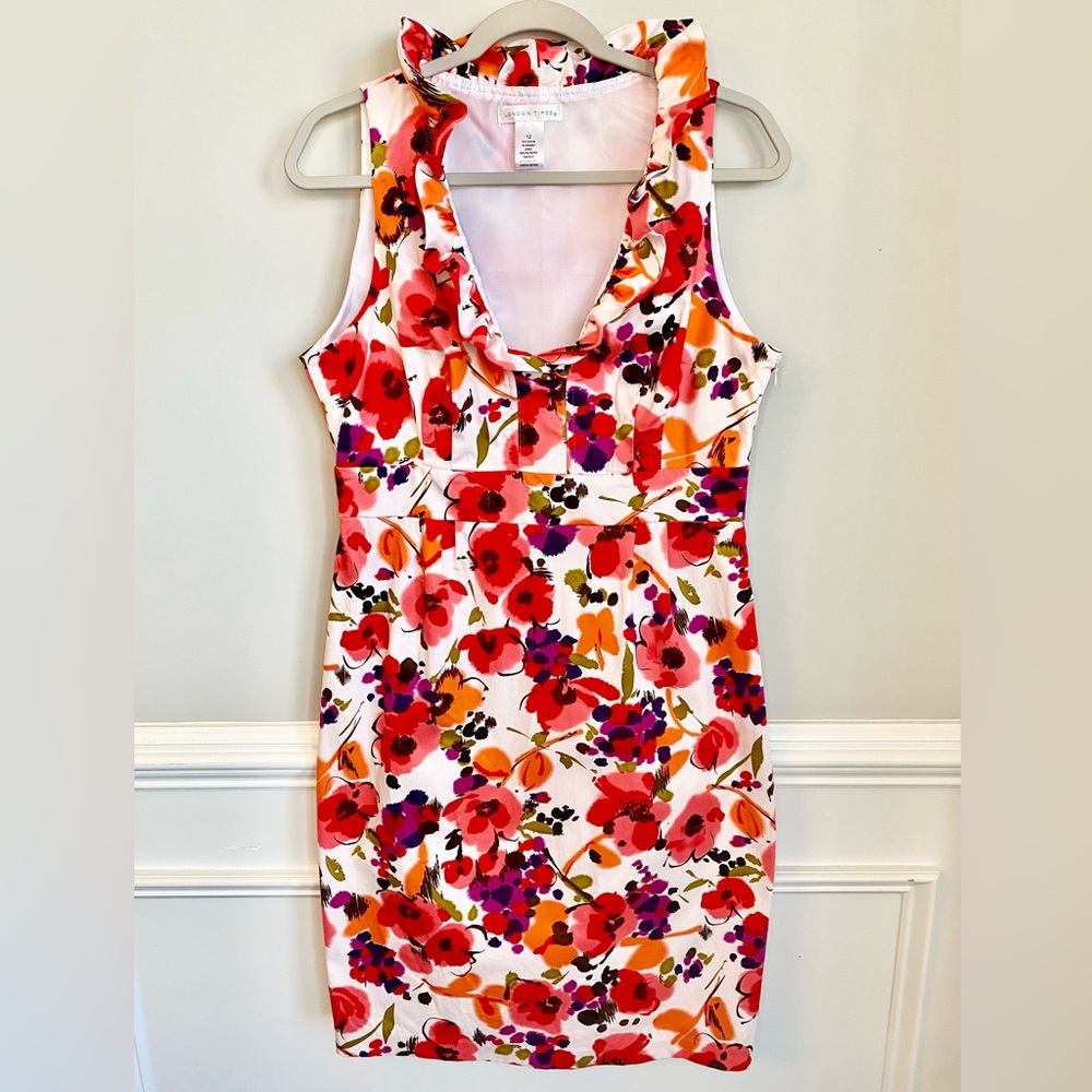 London Times sleeveless dress size 12